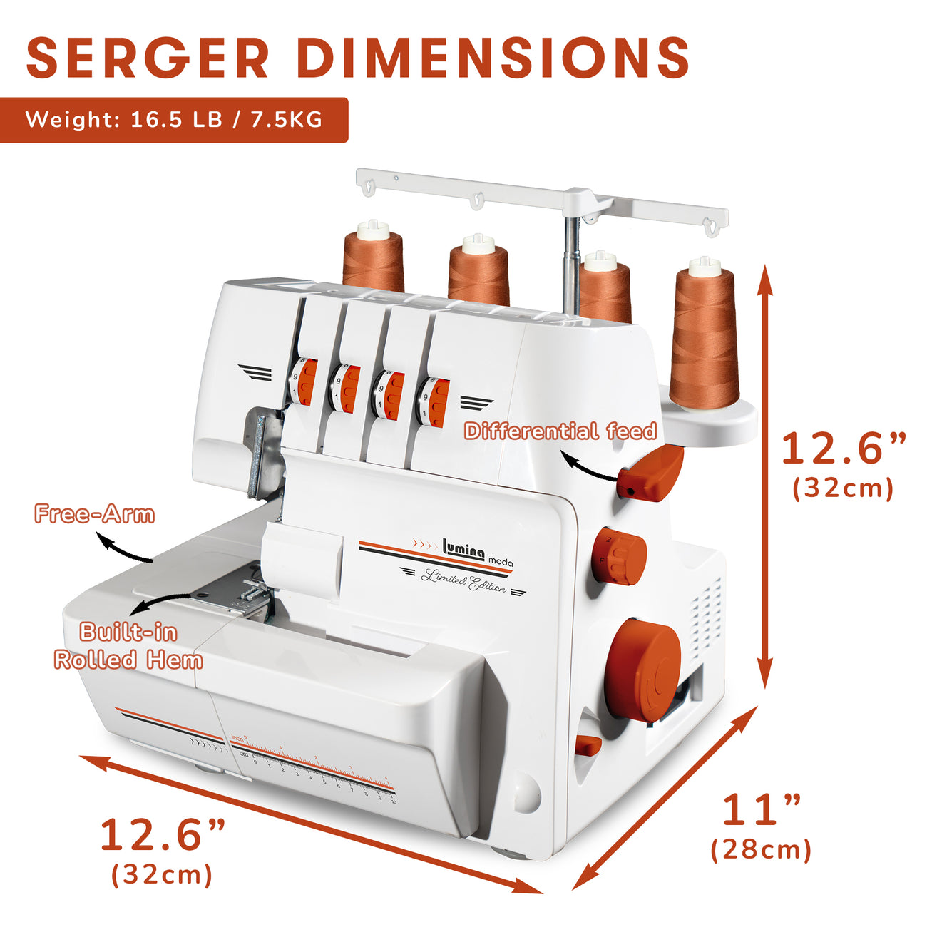 Lumina Moda Serger